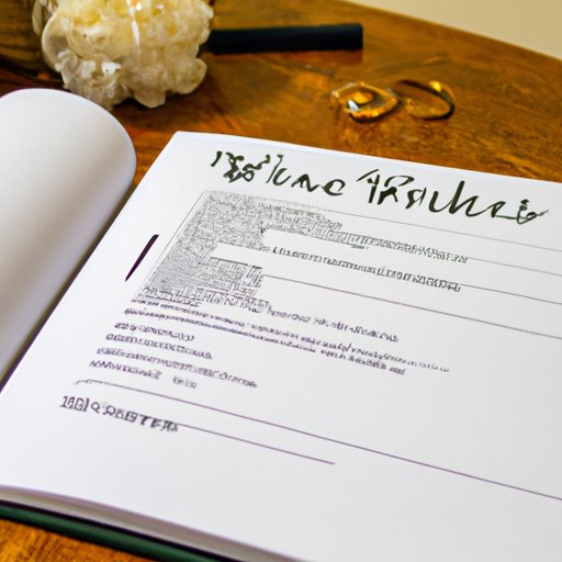 Writing Wedding Vows: A Comprehensive Guide and Tips