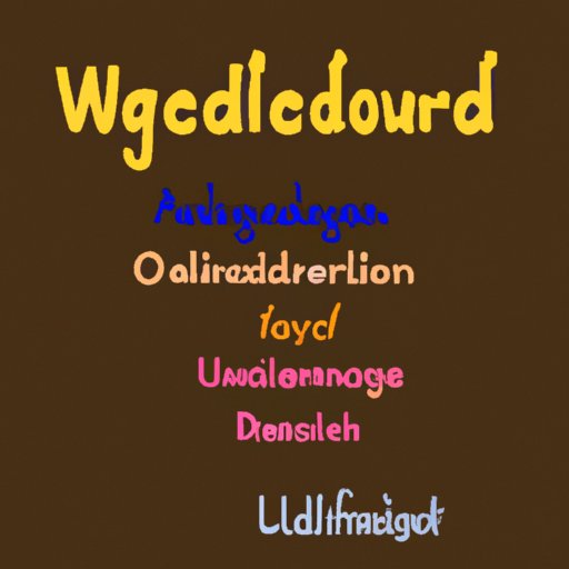 The Weirdest Word in the World: Exploring Unusual Words and Their Origins