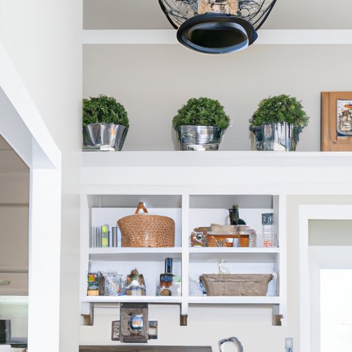What to Do With Space Above Kitchen Cabinets? – 8 Ideas for Maximizing the Storage & Aesthetics